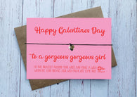 Wish Bracelet -  Happy Galentines day to a gorgeous gorgeous girl