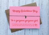 Wish Bracelet -  Happy Galentines day to a gorgeous gorgeous girl