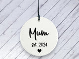 Mother's Day Gift  - Mum  Ceramic circle