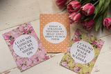 Bright Floral Pregnancy Journey & Reality Cards ®