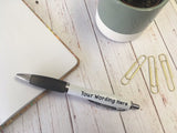 Personalised Pen - Awesome Nursery Teacher