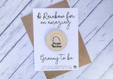 Wooden pocket rainbow for an amazing Granny to be