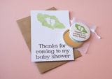 A6 Postcard Print - Thanks Baby Shower