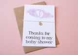 A6 Postcard Print - Thanks Baby Shower