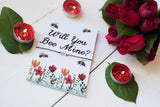 A6 Postcard Print Will You Bee Mine? Valentines Day