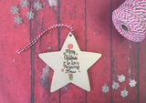 Star Ornament - Merry Christmas to an Amazing Boss