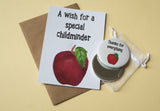 A6 Postcard Print - Childminder Apple