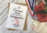 A Cousin Like You is as rare as a Unicorn Wish Bracelet