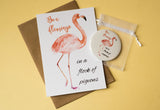 A6 Postcard Print - Flamingo