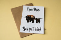 A6 Postcard Print - Papa Bear