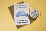 A6 postcard print - Car Keys Awesome Job