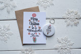 Christmas Tree Mum A6 Postcard