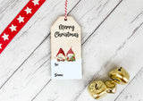 Reusable Gift Tag - Xmas Gnomes