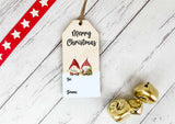 Reusable Gift Tag - Xmas Gnomes