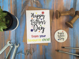 A6 Postcard Print - Happy Father's Day From Your Favourite Child