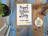A6 Postcard Print - Happy Father's Day From Your Favourite Child