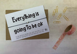 Wish Bracelet - Everything is going to be ok