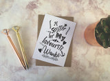 SWEARY A Wish for my Favourite W*nker Wish Bracelet
