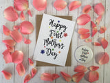 A6 postcard print  - Happy First Mothers Day