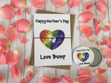 A6 postcard print  - Happy Mothers Day Love Bump
