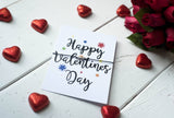 A6 Postcard Print- Happy Valentines Day - Valentines Day