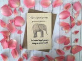 Printed Wooden Wish Bracelet Elephant Awesome Job