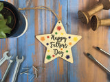 Star Ornament - Happy Fathers Day