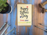 Printed Wooden Wish Bracelet - Happy Father's Day Favourite Child