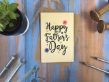 Printed Wooden Wish Bracelet - Happy Father's Day