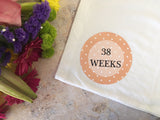 Pregnancy Journey Stickers - Bright Floral