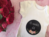Weekly Journey Stickers - Chalkboard Floral