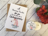 A6 postcard print - A Nursery Teacher like you is as rare as a Unicorn