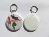 Custom Badges, Magnets, Keyrings, Mirror, Medals & Bottle Opener Keyrings - 58mm