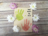 Printed Wooden Plaques  - Printed with Your Own Drawing or Hand & Footprints