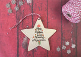 Star Ornament - Merry Christmas to an Amazing Keyworker