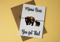 A6 Postcard Print - Mama Bear