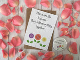 A6 postcard print  - Mums are like Buttons