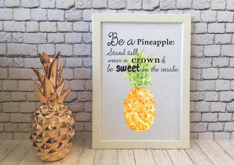 Card Print - Be a Pineapple