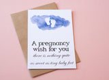 A6 Postcard Print - Pregnancy Wish