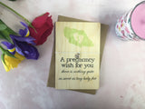Printed Wooden Wish Bracelet - Pregnancy Wish