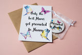 A6 postcard print - Mums Promoted To Nanny