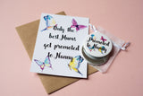 A6 postcard print - Mums Promoted To Nanny
