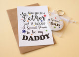 A6 Postcard Print - Special Person to be My Daddy