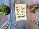 Printed Wooden Wish Bracelet - Special Daddy
