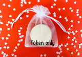 Wooden token - Pocket Hug Valentines Hearts