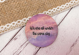 Wooden Token - We are all under the same sky