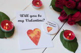 A6 Postcard Print- Will You Be My Valentine? - Valentines Day