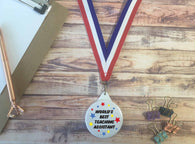 World's Best Teaching Assistant Medal