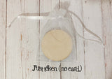 Wooden token - I Miss You token (Valentines Hearts)