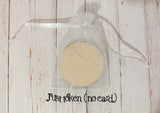 Wooden cuddle Token - Cuddles for an amazing Godmother